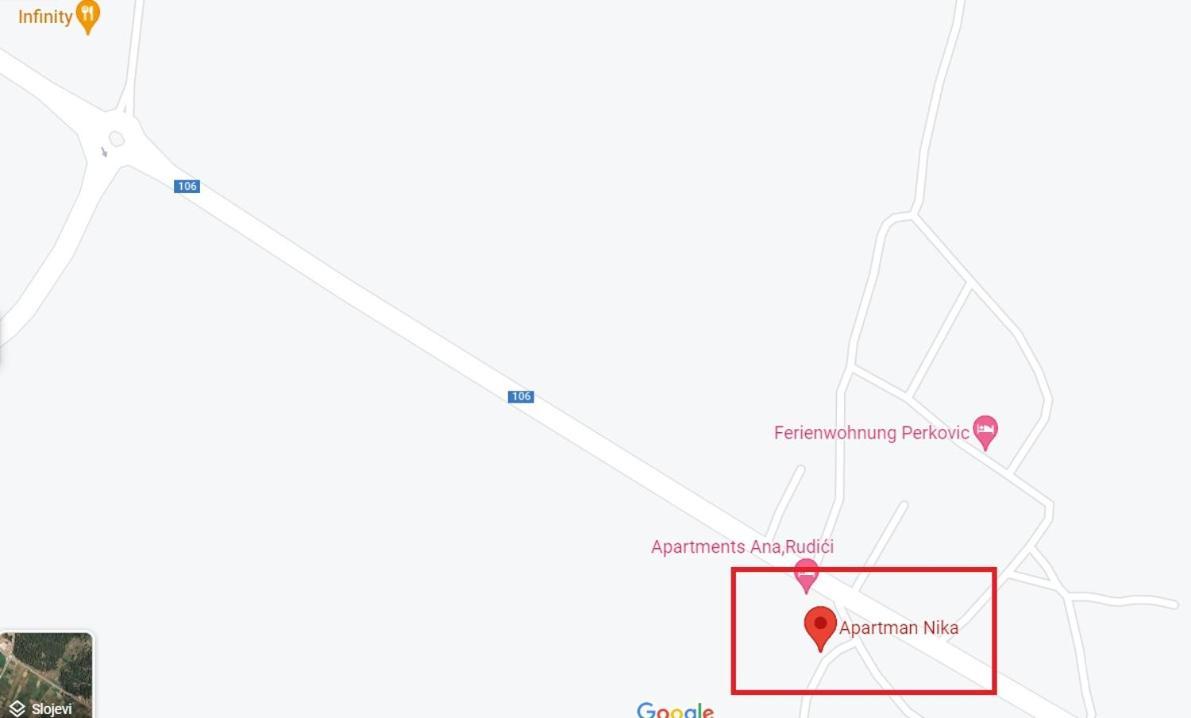 Apartman Nika Ražanac Eksteriør billede